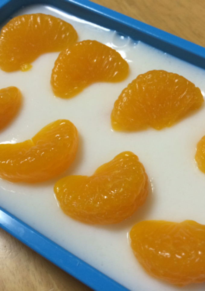 牛乳寒天 甘さ控えめ-レシピのメイン写真