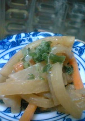 レンジで3分★大根で味噌マヨ味おかず♪-レシピのメイン写真