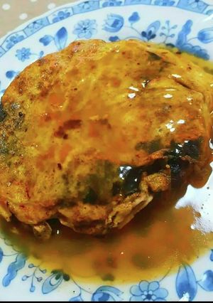 ハンバーグ玉子巻き✿和風ソース-レシピのメイン写真