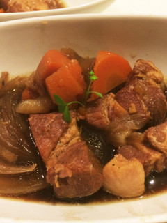 豚肉の黒ビール煮込み-レシピのメイン写真