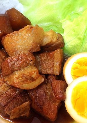 トロける柔らかさ★圧力鍋で簡単！豚の角煮-レシピのメイン写真