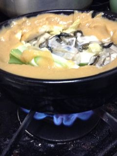 一粒牡蠣の土手鍋-レシピのメイン写真