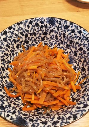 糸こんにゃくと人参のきんぴら-レシピのメイン写真