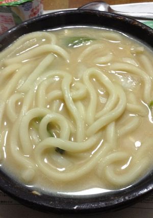 一粒牡蠣入りの味噌煮込みうどん-レシピのメイン写真