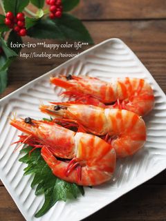 おせち★白だしで簡単!エビのうま煮-レシピのメイン写真