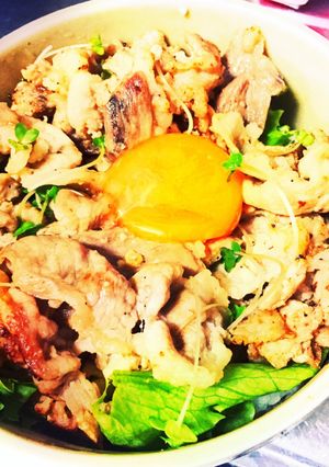 ☆簡単ガリバタぽん豚丼☆-レシピのメイン写真