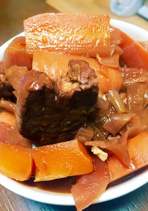 圧力鍋で☆豚ヒレ肉の赤ワイン煮-レシピのメイン写真