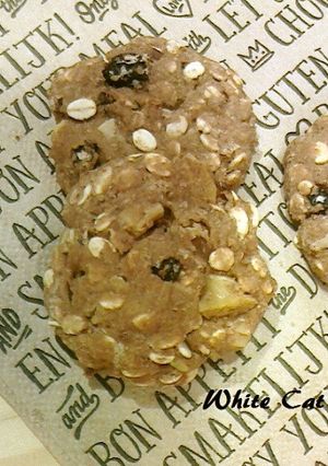 食物繊維たっぷり！　押し麦ココアクッキー-レシピのメイン写真