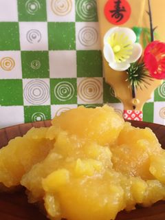 おせちに簡単栗きんとん-レシピのメイン写真
