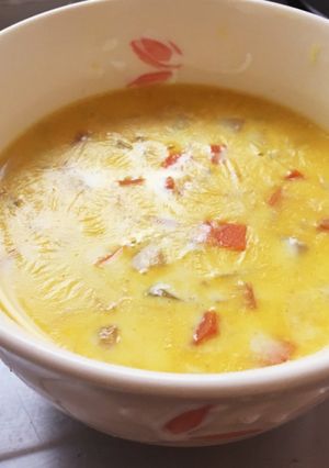 角切り野菜のミルクカレースープ-レシピのメイン写真