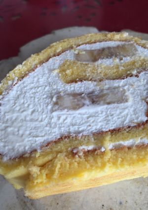 ふわ楽ロールケーキ-レシピのメイン写真