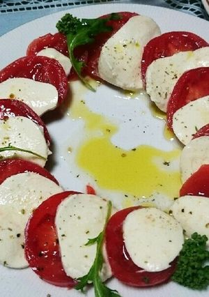 おもてなしに⭐お洒落なカプレーゼ-レシピのメイン写真