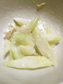 わさび漬けとセロリの和物-レシピのメイン写真