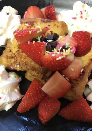 いちごとチョコのフレンチトースト-レシピのメイン写真