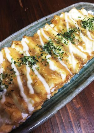 魚焼きグリルで☆厚揚げの味噌マヨ焼き-レシピのメイン写真