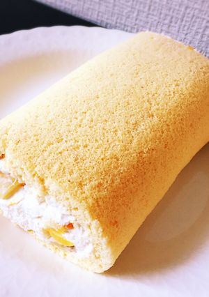 チーズクリームのロールケーキ♡-レシピのメイン写真