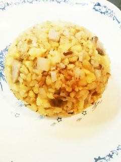 絶品!焼豚とネギDEパラパラ黄金炒飯♪-レシピのメイン写真