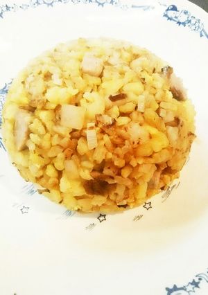絶品!焼豚とネギDEパラパラ黄金炒飯♪-レシピのメイン写真