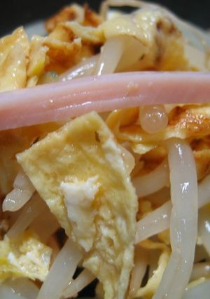 居酒屋つきだし風 もやしの酢の物-レシピのメイン写真