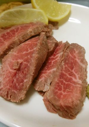 牛肉のたたき　グリル焼き　3色味-レシピのメイン写真