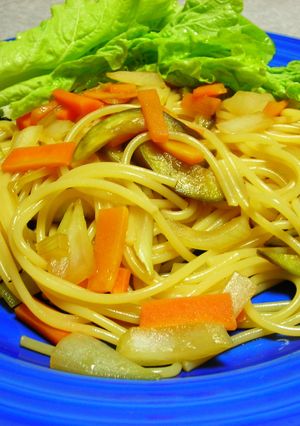 パパッとできる♪コンソメ☆パスタ-レシピのメイン写真