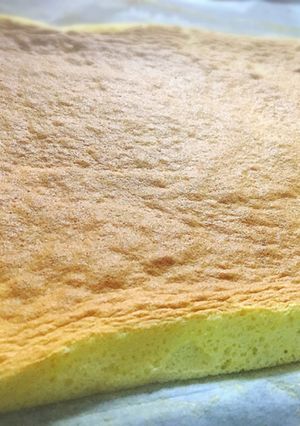 ふわふわ基本のロールケーキ生地-レシピのメイン写真