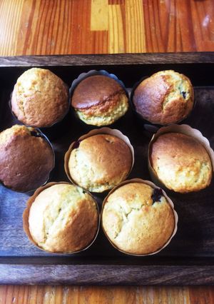 ブルーベリーカップケーキ-レシピのメイン写真