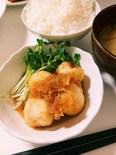 揚げ里芋のおろしソース-レシピのメイン写真