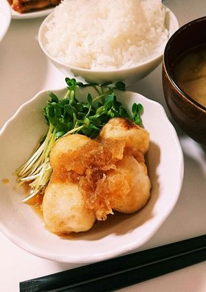 揚げ里芋のおろしソース-レシピのメイン写真