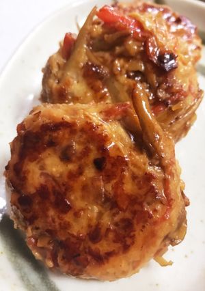 根菜入り♪甘辛つくね-レシピのメイン写真