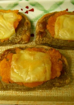 黒はんぺんのかぼちゃチーズ焼き-レシピのメイン写真
