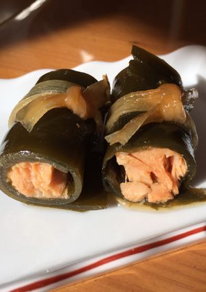 お正月だけじゃ勿体無い！鮭の昆布巻き-レシピのメイン写真