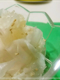 おせち:ひらひら白なます-レシピのメイン写真