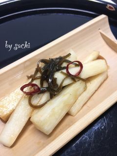 長芋と塩昆布のめんつゆ漬け♪-レシピのメイン写真