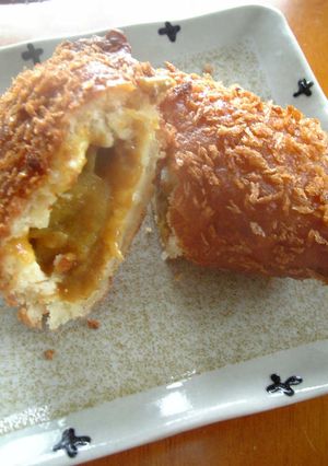 ホットケーキmixでサクふわカレーパン♪-レシピのメイン写真
