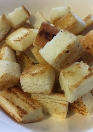 パンくずが出ない一口トースト-レシピのメイン写真