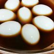 簡単*味付けゆで玉子(燻製玉子の準備)