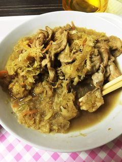 豚肉のみぞれ炒め-レシピのメイン写真