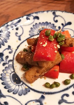 牛蒡と金時人参のちりめん山椒煮-レシピのメイン写真