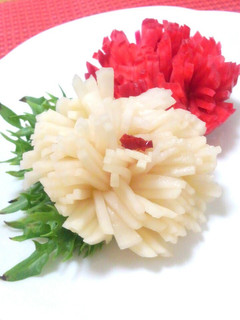 紅白菊花かぶ-レシピのメイン写真