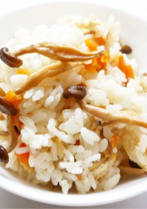 干ししめじの炊き込みご飯-レシピのメイン写真