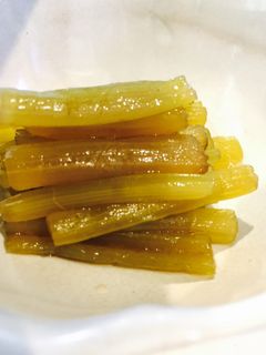 春を知らせる フキ煮-レシピのメイン写真