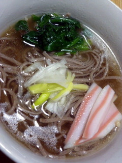 かけそば ~鶏がらで出汁を取った♪~-レシピのメイン写真