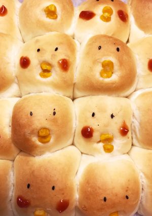とり(*'ω'*)ちぎりパン-レシピのメイン写真
