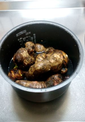 炊飯器で♪お節に欠かせない簡単里芋の処理-レシピのメイン写真