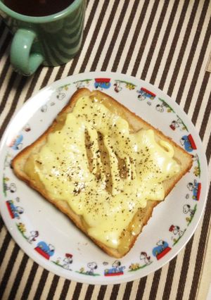 ささっとバナナマヨチーズトースト♪-レシピのメイン写真