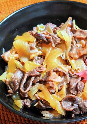 牛丼-レシピのメイン写真