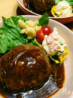 煮込み ハンバーグ-レシピのメイン写真