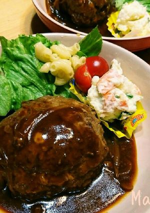 煮込み ハンバーグ-レシピのメイン写真