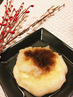 揚げ焼き餅大根おろしのせ-レシピのメイン写真